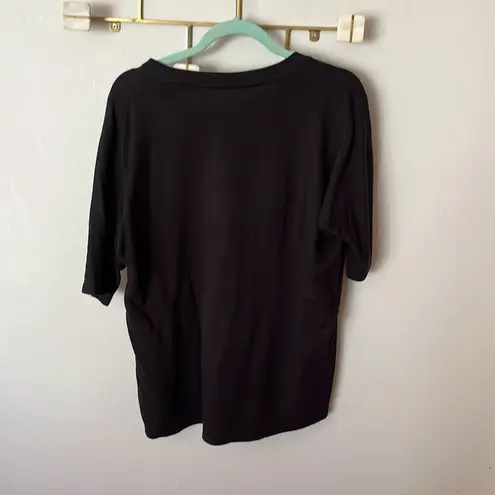 Zadig & Voltaire "Nevermind" short sleeved sweatshirt. Size XS