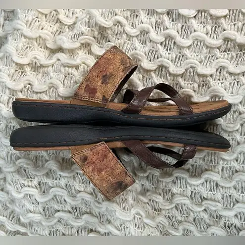 boc Brown Tan Concept Sandal with Wide Multi