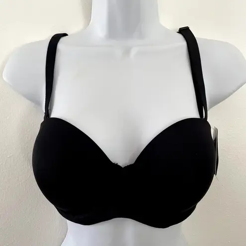 Wacoal Bra Womens 32DD Black Red Carpet Convertible Strapless NWT
