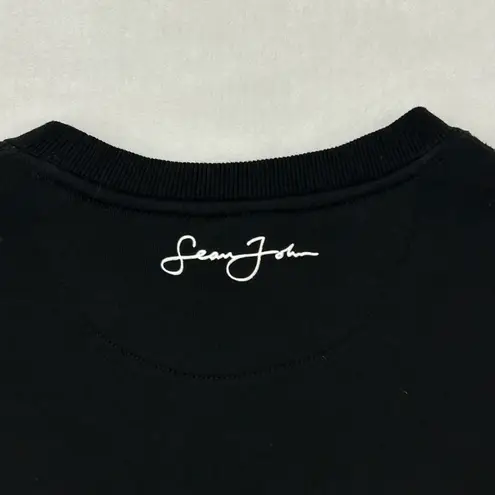 Sean John Rock Guitar Legend Jimi Hendrix Black Crewneck Sweatshirt adult M