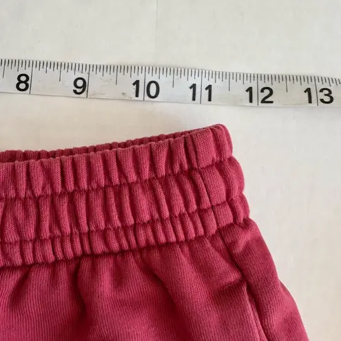 CRZ Yoga French terry Down the Street Sweatpants Jogger 28'' raspberry size xs