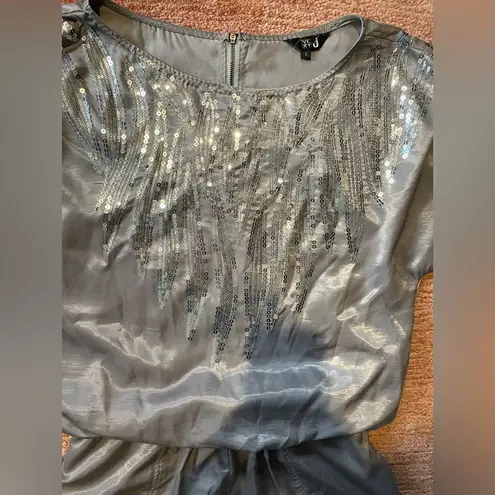 Very J Satin with sparkles rompers