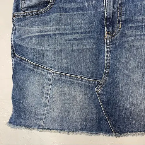 Calvin Klein Vintage Y2K 90s  Mini Jean Skirt Size 8/29