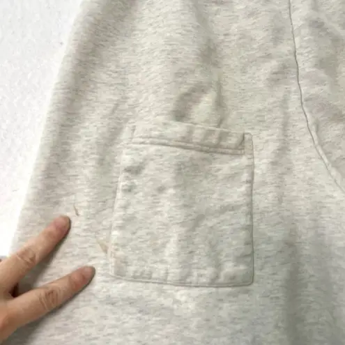 NAP Balloon Leg Barrel Leg Jogger Sweatpants Pockets Loungewear Gray size Large