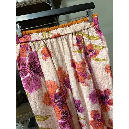 Forte Forte Silk Satin Trouser Pants Orchidea Womens Size III US 8 Pink