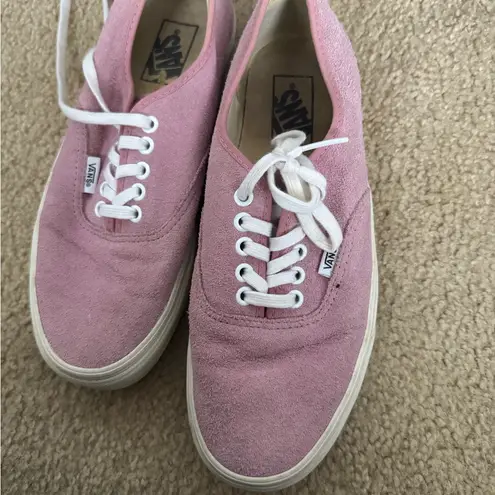 Vans  Authentic Suede Pink sneakers