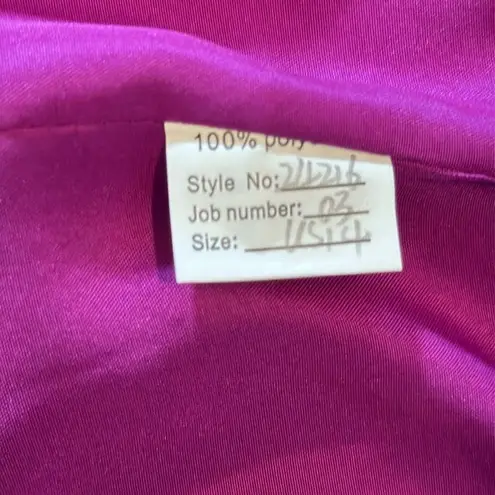 Women’s Chiffon 3 Piece Party Formal Mother of the Bride Pants Suit Size 14 Pink