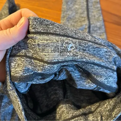 Celestial Bodiez Legging in Marled Gray with Side Pocket