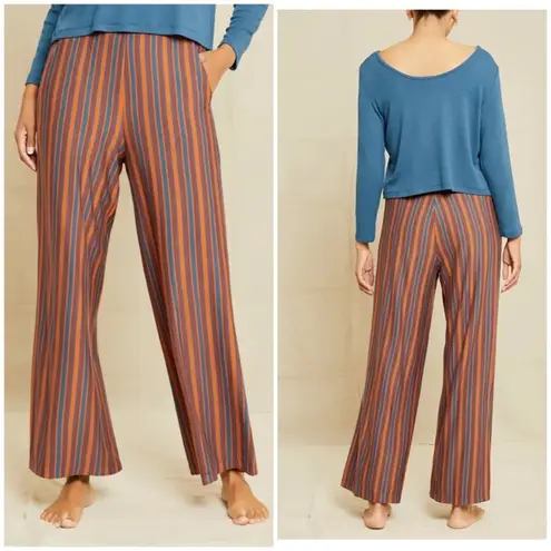 Amour Vert • lark dream knit pajama pants in rivoli stripe