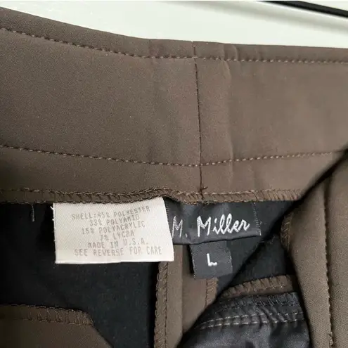 M. Miller NWT Women’s Classic Luxury Ski Pants in Green Size Large