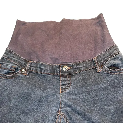 Thyme Maternity Jeans Women’s Size Small Belly Band Size Chart In Pictures Blue