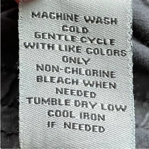 Marrakech Dark Grey Flat Front Cargo Capri Pants Size 29 Medium(10)