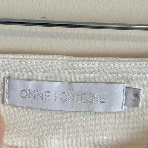 Anne Fontaine Nilo Pant in Moon White Milano Knit Leggings