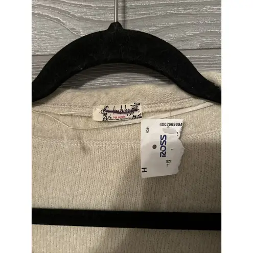 Free People  Intimately Women's‎ Oversized Wrap Sweater in Beige Size Small