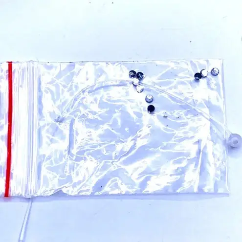 Leone Ava Lucite Platform Rhinestone Strap High Heel Sandals 6 Slip