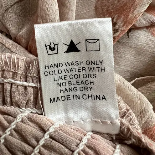 Dress Forum Shirt Womens Small Pink Floral Balloon Sleeve Cottagecore Bohemian