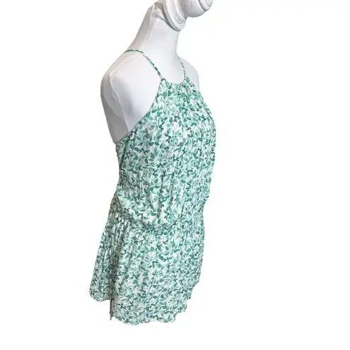 City Chic  Sofia Top Floral Blouse Halter Mini  Green Women’s Plus Size 18 New