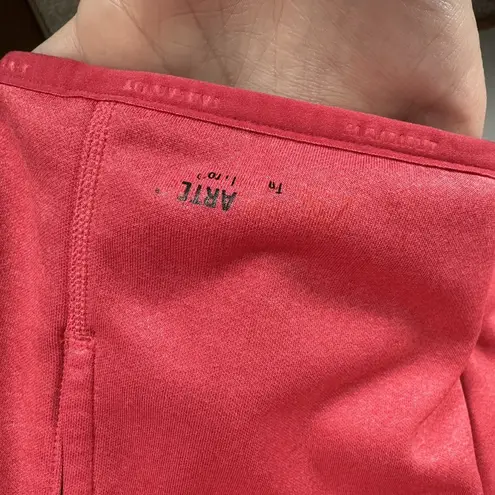 Mammut Borah Jacket Womens Small Fleece Polartec Thermal Asymmetrical Zip Pink