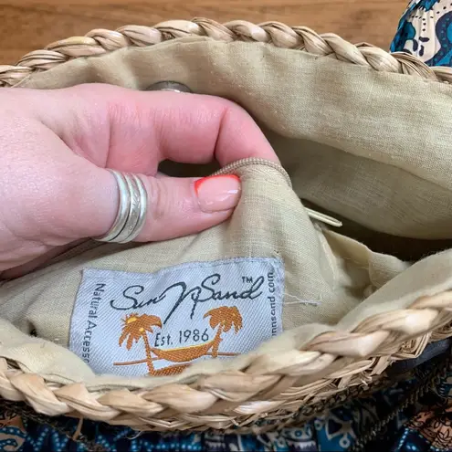 Woven Shoulder Bag | Sand N Sun Orange