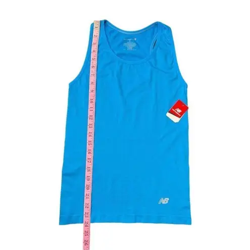 New Balance  NWT Performance Seamless Tank in Kinetic Blue Size Small