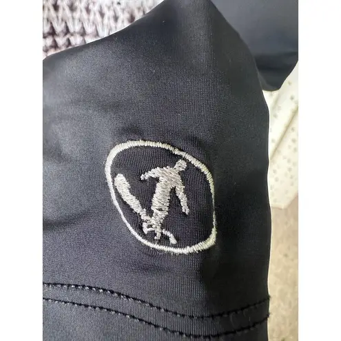 Hulakai Hawaii Women's Fashion Panel Raglan Long Sleeve Swim Rash Guard L Black Size L