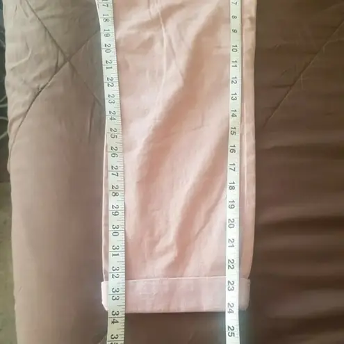 Fleur Bleue Womens Size 10 Crop Pants Cotton Spandex City Fit Slimmer Hip Thigh