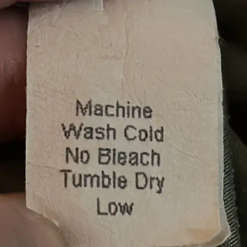 prAna bright olive green hooded sweatshirt sultra polyester blend size small