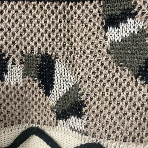 COSBY STYLE FISHERMAN/GRANDPA TUNDRA HAND STITCHED MULTI COLORED 3D SWEATER Brown Size XL