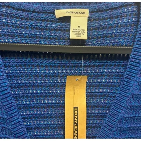 DKNY Jeans Women's Blue Open