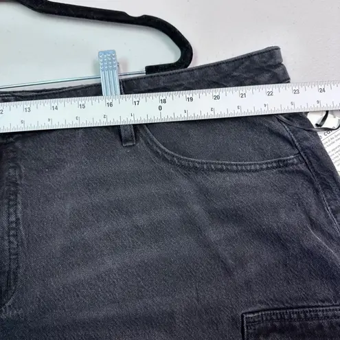 Ava & Viv  Women’s Black Cargo Slim Denim Skirt Size 22