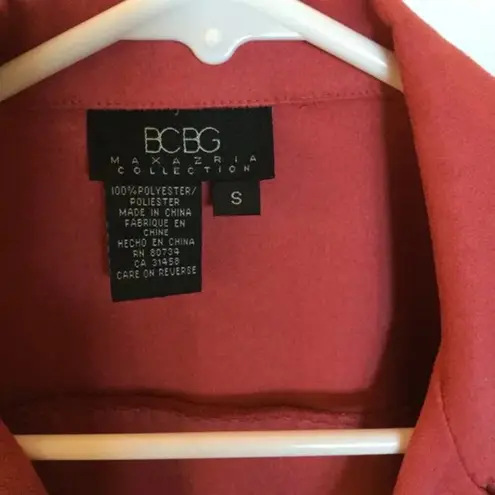 BCBGMAXAZRIA BCBG Red Soft Blazer​