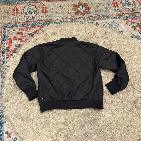 Zella  zip up bomber jacket size medium