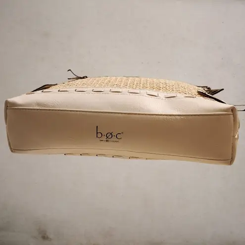 B.o.c Woodville White Vinyl Mesh Crossbody Bag