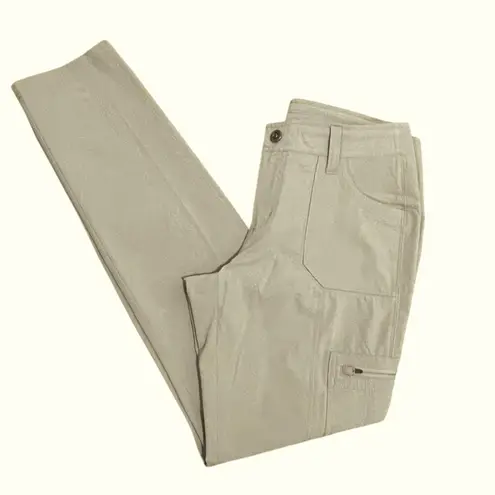 Kuhl Horizn Skinny Pants Women's Khaki Outdoor Hiking UPF 50+ Size 10 Reg