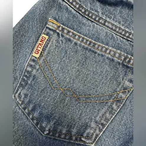 Vintage Gitano Jeans High Rise Mom Jeans 14 Short Tapered Med Wash Denim 80s Blue Size undefined