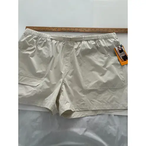 Avia Hike Shorts Size XXXL Beige Lightweight Outdoor Climbing Beach Vacation *