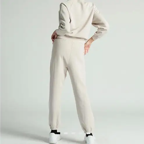 Ragdoll LA Jogger Organic Cotton Members Club Moon Beam Green Logo Small