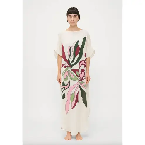 Adriana Degreas Inamorata Long Kaftan Off