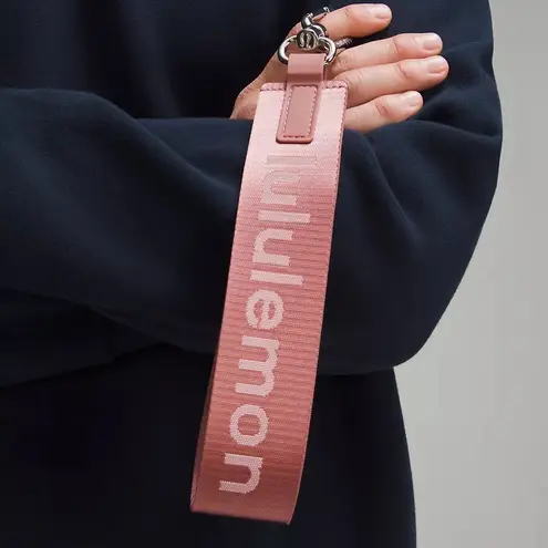 Lululemon  Never Lost Keychain- Pink Peony/White Opal - Image 4