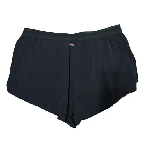 Heartbreak women's Bear cage 2'' High split shorts black size Large