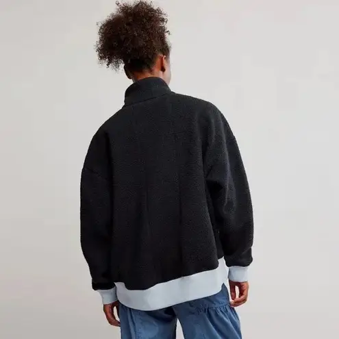 Free People Movement NWT Hit The Slopes Quarter Zip Fleece Pullover