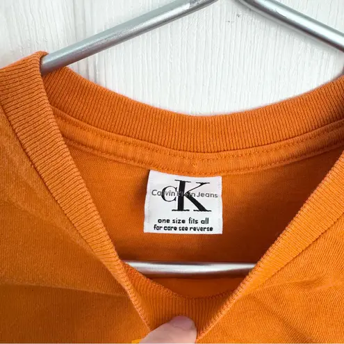 Vintage Y2K Calvin Klein Cropped Tee
