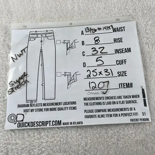 Silver Jeans Aiko Skinny Jeans Womens 25 Black Mid Rise Super Stretch Denim NEW