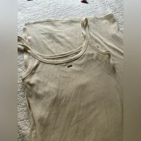 Ghanda Reese midi dress light almond beige Women’s small White