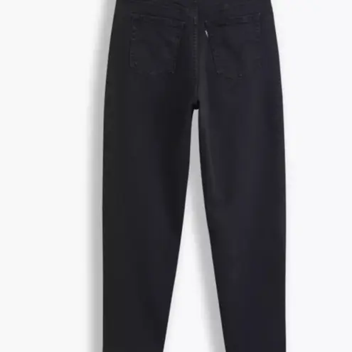 Levi's NWT  High Waisted Mom Jeans Flash Black 32X27