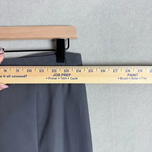 MM.LaFleur Womens Pants Gray High Rise Wide Leg Career Cotton Blend Size 4