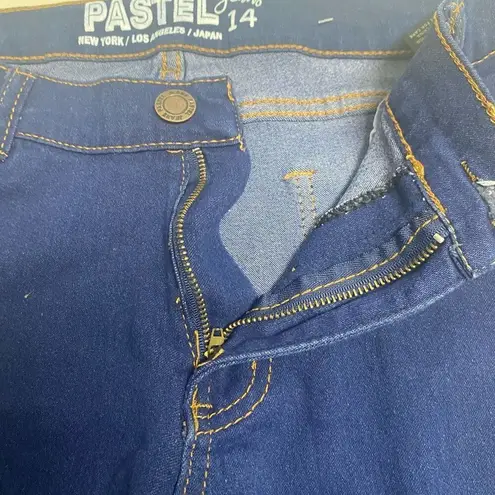 PASTEL Women’s Skinny Jeans Blue Size 14 Inseam 27” SEE DESCRIPTION