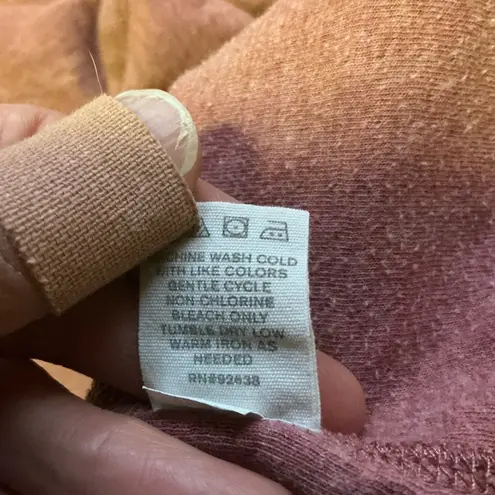 Fossil Salmon Pink Oversized Beachy Hoodie