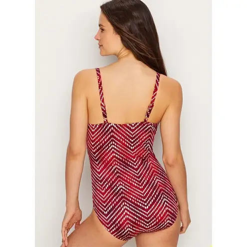 MiracleSuit New. Babylon red/wine one piece. Size 8. Retails $186