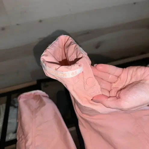 Free People Movement FP Movement Mesmerize Me Cargo Pants barrel dance low rise neon peach dance cuff